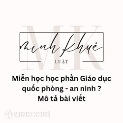 Đối tượng được điễn học học phần Giáo dục quốc phòng an ninh ?