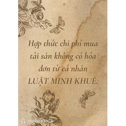 Mua tài sản của cá nhân làm sao để hợp thức hóa được chi phí công ty?