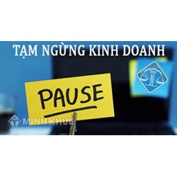Trong thời hạn tạm ngừng có phải nộp hồ sơ khai thuế hay không ?