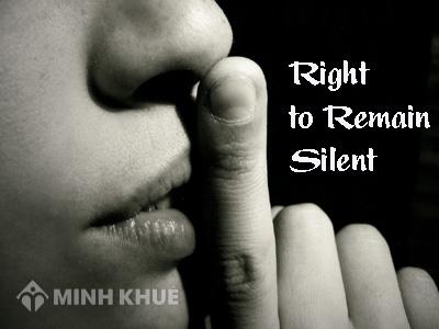 Khi nào nên sử dụng quyền im lặng?
