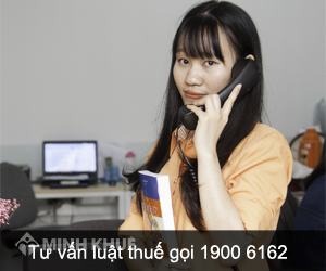 Luật sư tư vấn pháp luật thuế trực tuyến qua tổng đài điện thoại