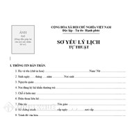 Cấp xã/Phường phê sơ yếu lý lịch thế nào là đúng quy định luật?