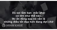 Sai lầm là gì? Những sai lầm có thể là điều tốt không?