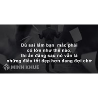 Sai lầm là gì? Những sai lầm có thể là điều tốt không?