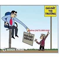 Khung giá đất, mức giá đền bù đất ở khi nhà nước thu hồi đất?