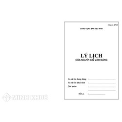 Khai lý lịch vào đảng không trung thực thì bị xử lý như thế nào?