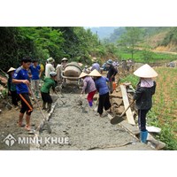Làm đường bê tông xây dựng nông thôn mới người dân có phải đóng góp không?