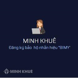 Đăng ký bảo  hộ nhãn hiệu "BIMY'