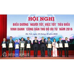 Làm sao để được xét tặng danh hiệu “Công dân Thủ đô ưu tú”?