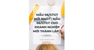 Mẫu 06/GTGT mới nhất - Mẫu 06/GTGT cho doanh nghiệp mới thành lập ?