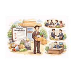 Trình tự, thủ tục giải thể doanh nghiệp làm như thế nào?