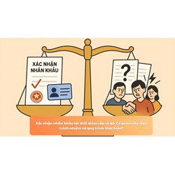 Xin xác nhận nhân khẩu tại thời điểm cấp sổ đỏ như thế nào?