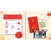 Nghỉ lễ, tết bao nhiêu ngày? Quy định về tiền thưởng tết?