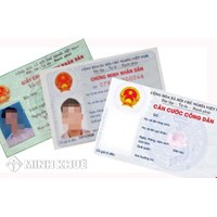 Mẫu giấy xác nhận chứng minh thư nhân dân, thẻ căn cước (Mẫu CC07)