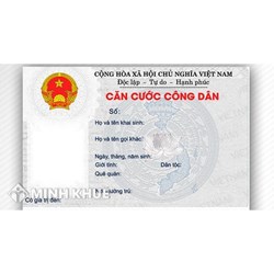 Mẫu tờ khai Căn cước công dân (CC01) mới nhất