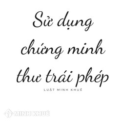 Mức xử phạt khi sử dụng chứng minh thư nhân dân trái phép?