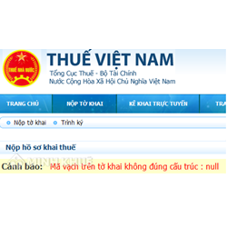 Hướng dẫn nộp tờ khai thuế qua mạng mới nhất