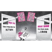 Hướng dẫn về thủ tục thay đổi họ cho con từ họ cha sang họ mẹ?