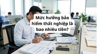 Mức hưởng bảo hiểm thất nghiệp là bao nhiêu tiền?