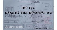 Mẫu đăng ký biến động đất đai, tài sản gắn liền với đất