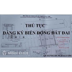 Mẫu đăng ký biến động đất đai, tài sản gắn liền với đất