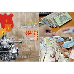 Đi làm ngày 30/4 và 1/5 thì được hưởng lương như thế nào?