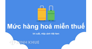Bưu phẩm chuyển từ Hàn Quốc về Việt Nam bằng hình thức chuyển phát nhanh qua bưu điện thì mức áp thuế như thế nào là đúng luật ?