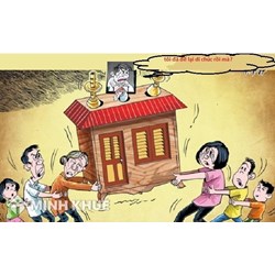 Con không có tên trong di chúc của cha có được hưởng thừa kế không ?