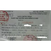 Giấy chứng nhận nghỉ việc hưởng bảo hiểm xã hội như thế nào là đúng?