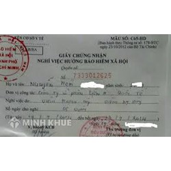 Giấy chứng nhận nghỉ việc hưởng bảo hiểm xã hội như thế nào là đúng?