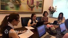 Buổi tập huấn kỹ năng tư vấn pháp luật tại Công ty Luật Minh Khuê ngày 13/5/2018