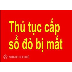Làm thế nào để cấp lại sổ hộ khẩu bị mất ?