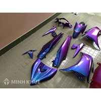 Tự ý thay đổi màu sơn (thay đổi kết cấu) của xe máy có bị xử phạt không ?