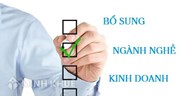 Thủ tục thay đổi, bổ sung ngành nghề kinh doanh cho công ty ?