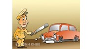 Điều khiển xe chạy quá tốc độ quy định từ 5km/h đến dưới 10km/h thì bị công an phạt bao nhiêu tiền ?