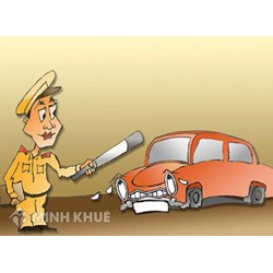 Điều khiển xe chạy quá tốc độ quy định từ 5km/h đến dưới 10km/h thì bị công an phạt bao nhiêu tiền ?