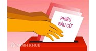 Mẫu phiếu bầu cử trưởng thôn, tổ trưởng khu phố mới nhất