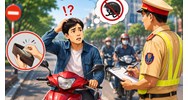 Không đội mũ bảo hiểm khi đi xe máy bị phạt bao nhiêu tiền?
