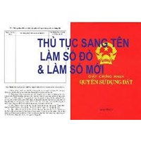 Thủ tục sang tên sổ đỏ thực hiện theo những bước nào?