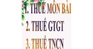 Thuế môn bài và các khoản thuế hộ kinh doanh cá thể phải nộp ?