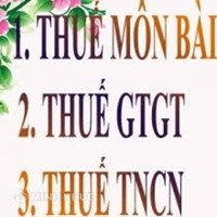 Thuế môn bài và các khoản thuế hộ kinh doanh cá thể phải nộp ?