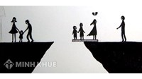 Ly hôn trong lúc vợ mang thai thì khi làm giấy khai sinh cho con phần tên cha thể hiện như thế nào?