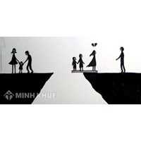 Ly hôn trong lúc vợ mang thai thì khi làm giấy khai sinh cho con phần tên cha thể hiện như thế nào?