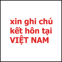 Thủ tục ghi chú kết hôn tại Việt Nam 2020?