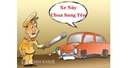 Mức phạt đối với việc chậm sang tên khi mua xe máy cũ?