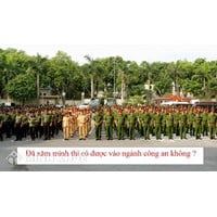 Có hình xăm có được thi vào các trường đại học trực thuộc Bộ Công an hay không?