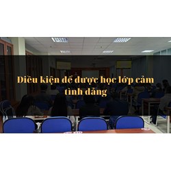 Điều kiện để được học lớp cảm tình Đảng hiện nay là gì?