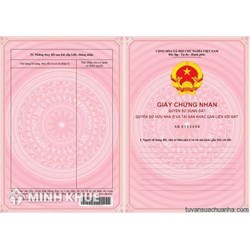 Thủ tục đổi giấy chứng nhận quyền sử dụng đất, quyền sở hữu nhà ở và tài sản khác gắn liền với đất