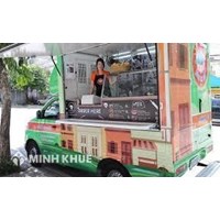 Kinh doanh bán hàng bằng xe tải lưu động ? Lỗi không nhường đường cho phương tiện ưu tiên ?