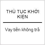 Vay tiền mà chưa trả được có bị khởi kiện không?